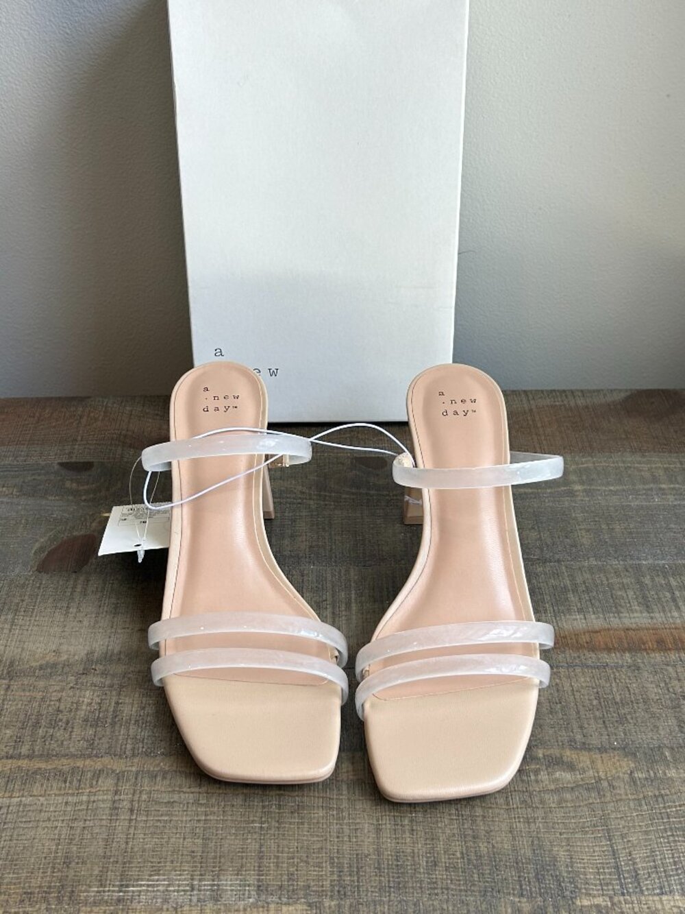 A New Day Stacy Clear Heels